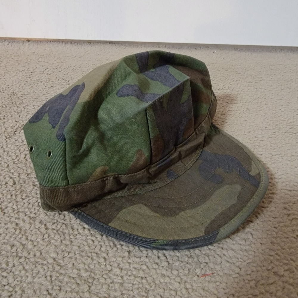 M&B Headwear XX Small Woodland Type 1 Insignia Utility Camo Army Soldier Cap Hat